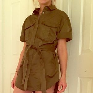 NWT Banana Republic Oversized Shirtdress XS